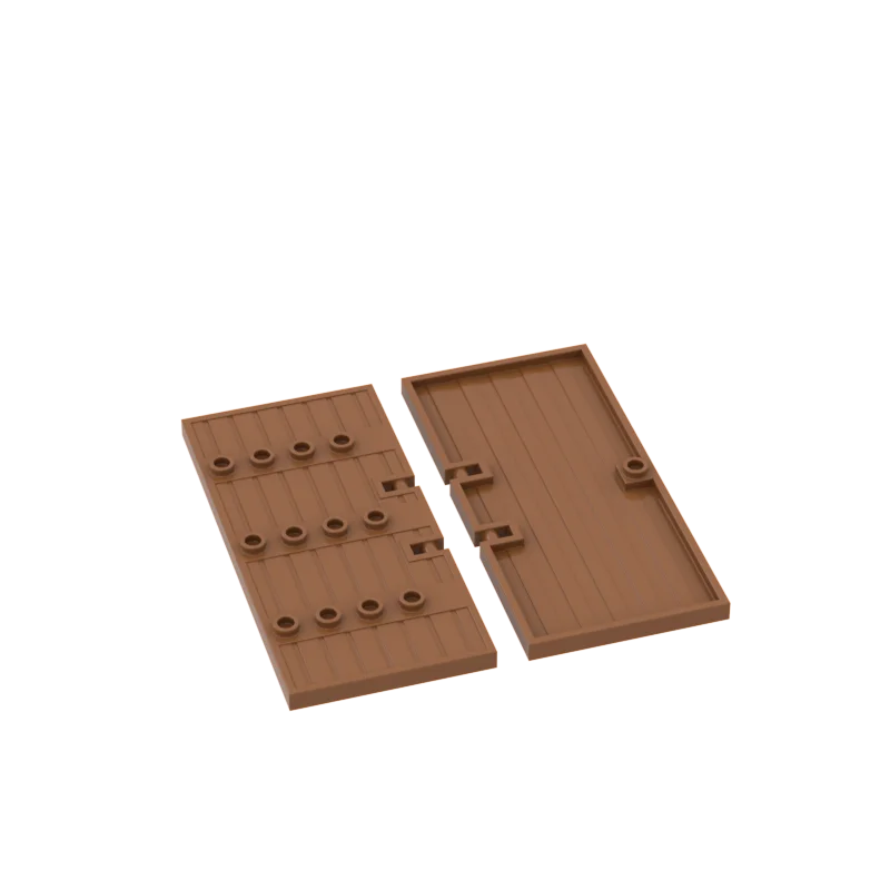 

10 шт. кубики MOC 87601 4X10 забор ворота для строительных блоков запчасти «сделай сам» Строительные высокотехнологичные детали рождественские подарочные игрушки