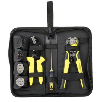 

Multi-function Cable Crimping Pliers Four-in-one Screwdriver Manual Tool Kit Terminal Crimping Tools
