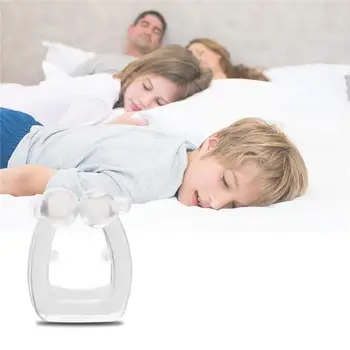 

Silicone Magnetic Anti Snore Stop Snoring Nose Clip Sleep Tray Sleeping Aid Apnea Guard Night Device with Case