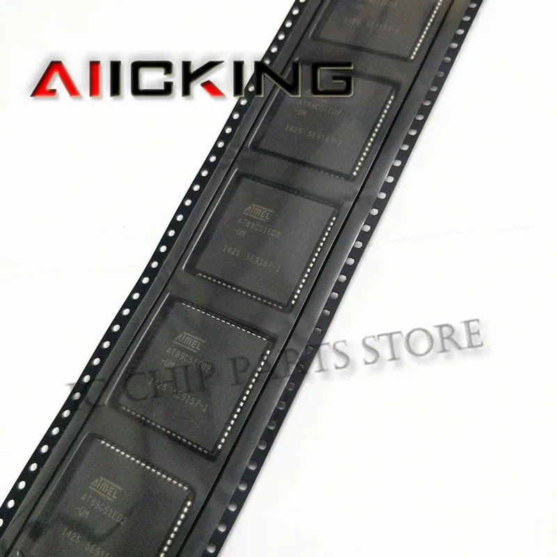 AT89C51ED2-SMSUM 5pcs/lots ,PLCC68 MCU 8Bit AT89 8051 CISC Flash 68Pin PLCC Integrated IC Chip,Original In Stock