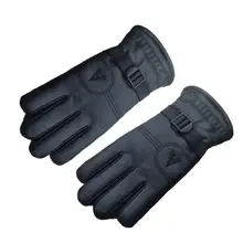 Водонепроницаемые перчатки для езды на открытом воздухе, мужские зимние ветрозащитные митенки, перчатки, спортивные теплые бархатные велосипедные перчатки