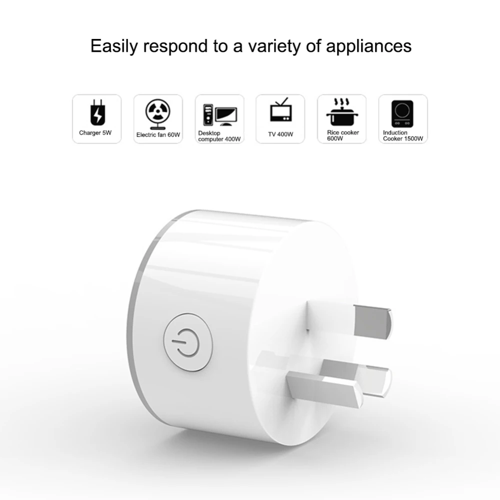 WiFi Smart Socket with power Monitor Remote Control Timer Outlet Power Plug for Android/IOS Phone App AU/EU/US/JP Plug WiFi Smart Socket with power Monitor Remote Control Timer Outlet Power Plug for Android/IOS Phone App AU/EU/US/JP Plug