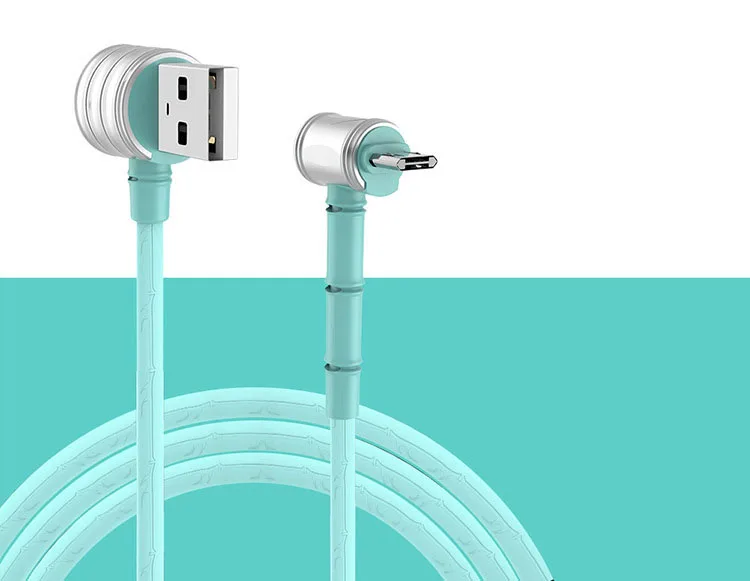 VLAMPO USB кабель для зарядки и передачи данных для iPhone X 7 6 8 6S 5S Plus XS MAX XR кабель для быстрой зарядки шнур для устройств Apple - Цвет: green