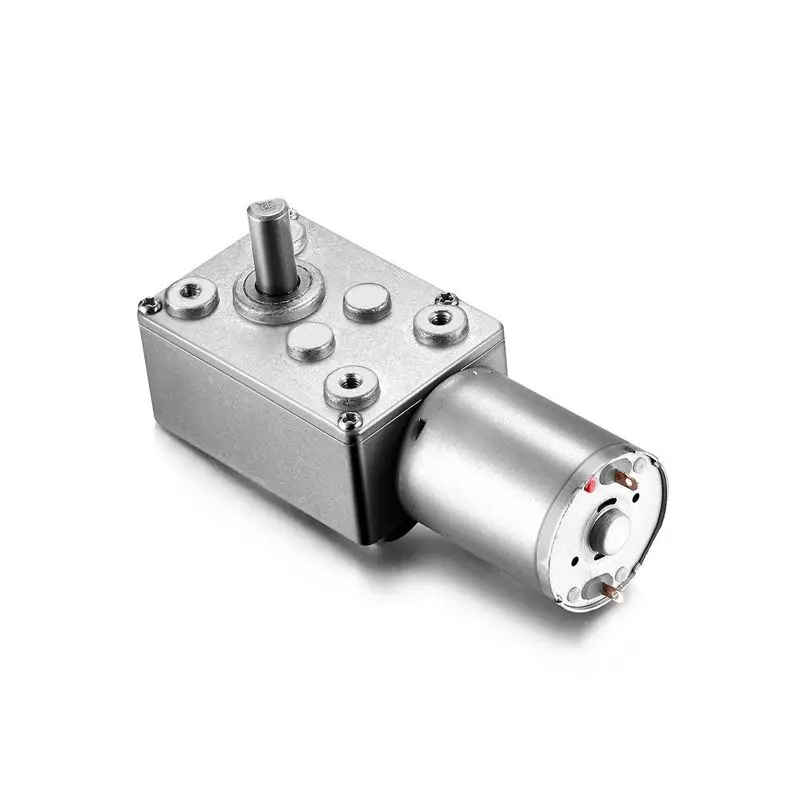 DC 24V 30RPM червячный мотор-редуктор 6 мм вал высокий крутящий момент турбины редуктор
