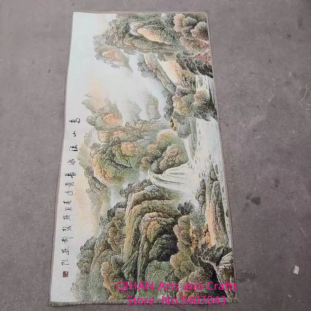 

Декоративные картины Jiangshan, античные картины из парчи, подвесные картины с вышивкой