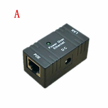 

1PCS 10M/100Mbp Passive POE Power Over Ethernet RJ-45 Injector Splitter Wall Mount Adapter For CCTV IP Camera Networking