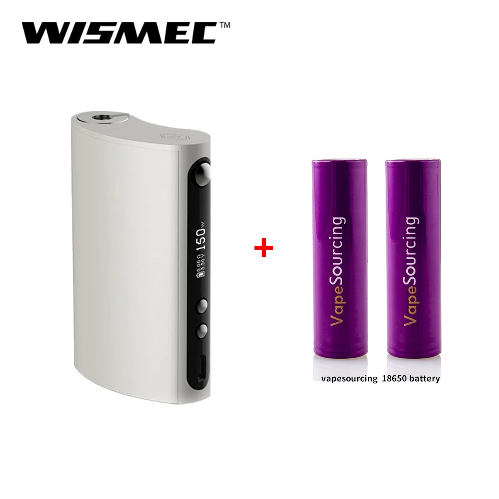 Original Wismec Vape Forward Vaporflask Classic TC Mod Output 150W Electronic Cigarette box mod with 18650 batterues VS GEN3