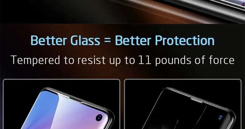 100D изогнутое закаленное стекло на samsung Galaxy S10 Plus S10E Note 10 Pro S10+ полноэкранное защитное стекло