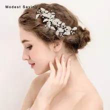 Сказочный горный хрусталь свадебный головной убор Свадебные клипсы с хрустальные свадебные аксессуары mariage tocado novia