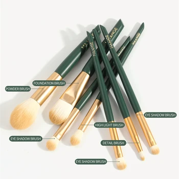 

Makeup Brush 7pcs Super Soft Fiber Makeup Brushes Set-high Quality Face & Eye Cosmetic Pens-Synthetic Hair Brochas Maquillaje