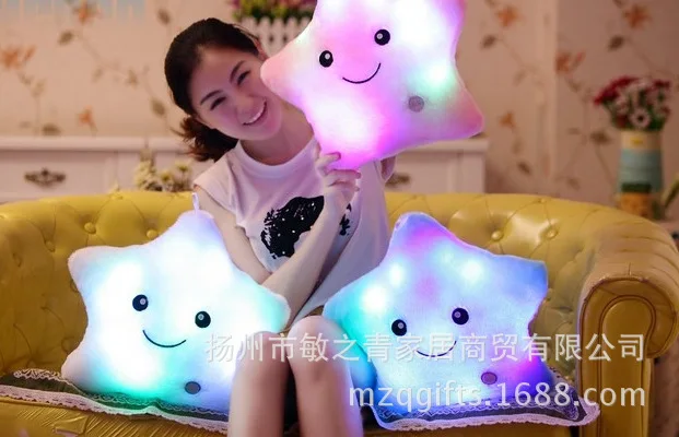

Creative Plush Toys Glow Pillow Birthday Valentine's Day Gift Spring Festival Doll Stuffed Toy