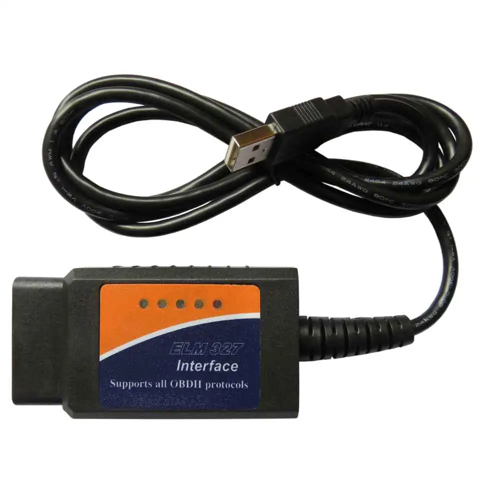 Автомобильный диагностический сканер ODB2 V1.5 ELM327 USB чип FT232RL ELM 327 1 5 OBDII инструмент OBD