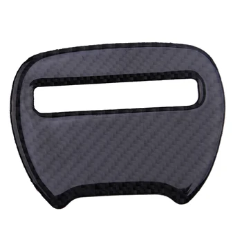 

Carbon Fiber Steering Wheel Cover Trim Sticker Decor Car Moulding Fit for Dodge Challenger Charger 2015 2016 2017 2018 2019