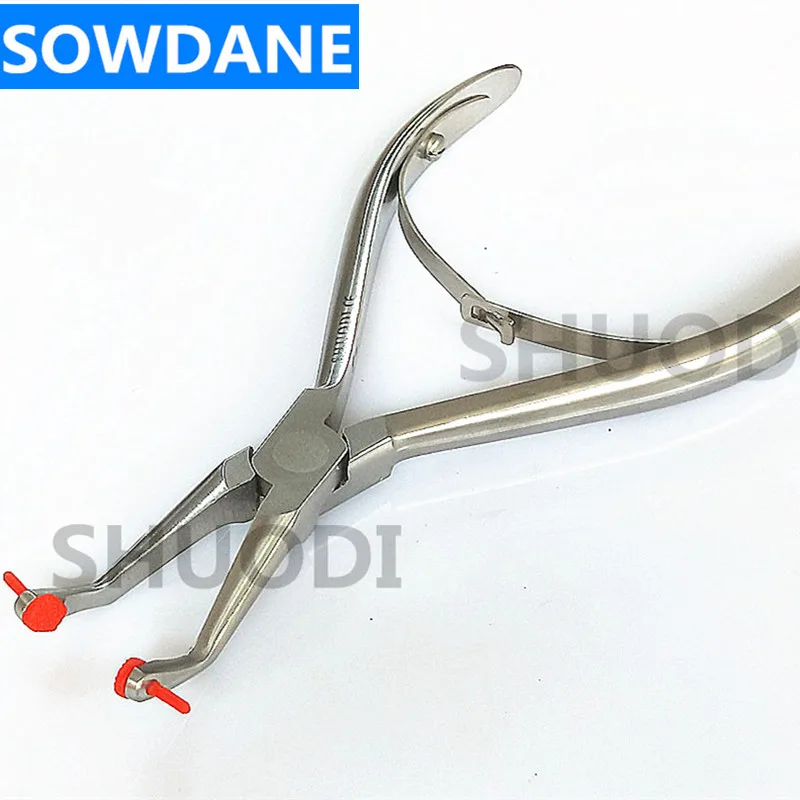 3 pieces Plier Стоматологические автоклавные плоскогубцы для удаления щипцы для удаления временных отбеливающих зубов виниры короны зубные временные - Цвет: 3 pieces Plier