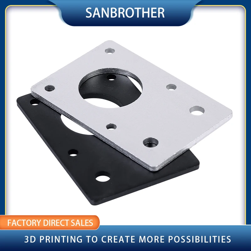 NEMA 17 42-Series Stepper Motor Mounting Plate Fixed Plate Bracket 2020 Profiles for Ender 3/ender-3 Pro/Ender-5/CR-10/10S/S4/S