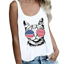 Женский Летний жилет без рукавов с ремешками Повседневная рубашка блузка свободные топы на бретелях