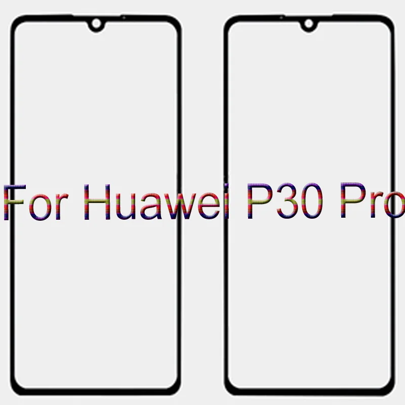 A+ качество для huawei P30 Pro Сенсорный экран дигитайзера стеклянная панель для huawei P 30 Pro без детали гибкого кабеля p30pro
