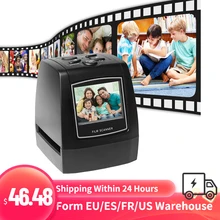  Protable Negative Film Scanner 35/135mm Slide Film Converter Photo Digital Image Viewer with 2.4