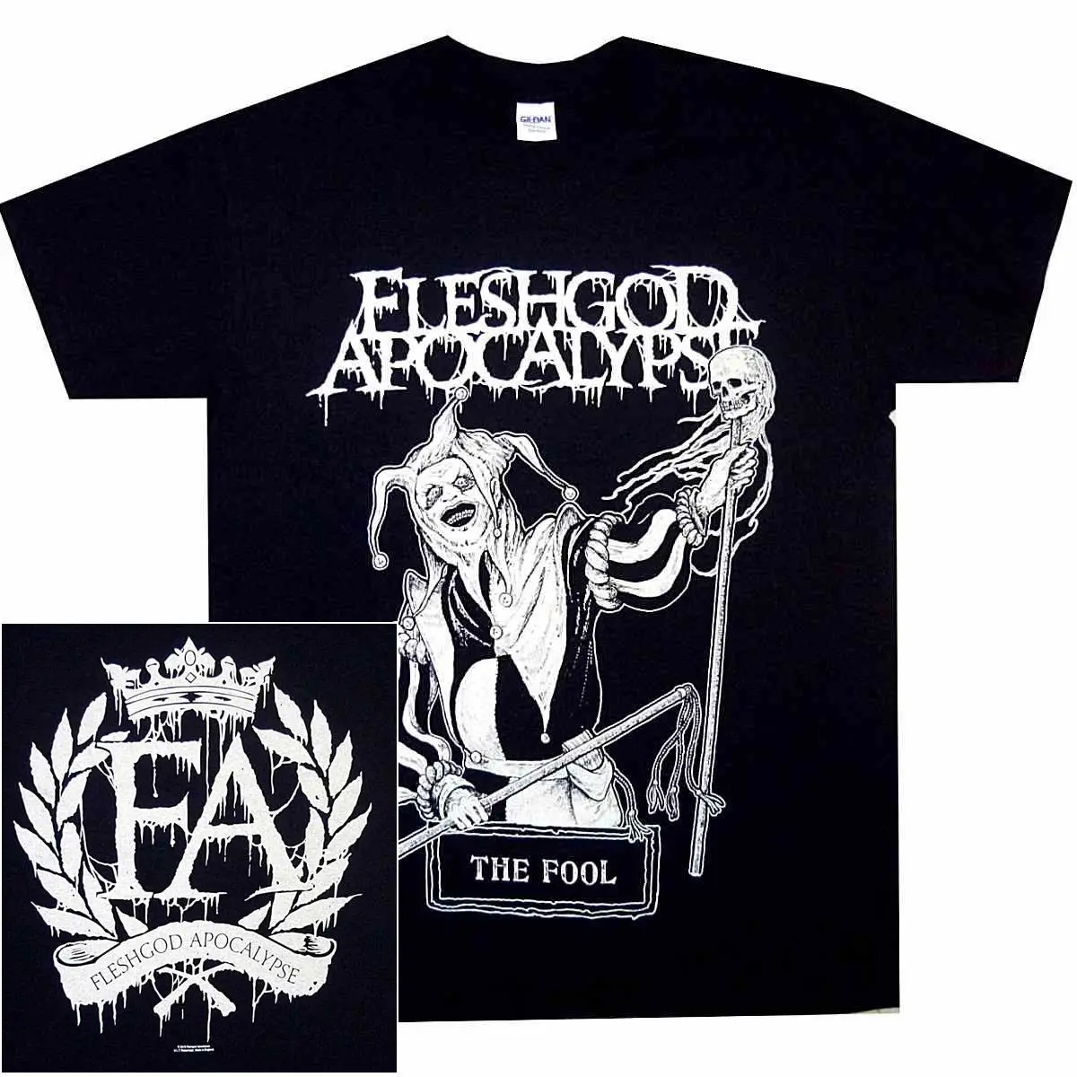 Fleshgod Apocalypse The Fool Shirt S M L XL 2xl 3xl Official T-Shirt Death Metal Tshirt |