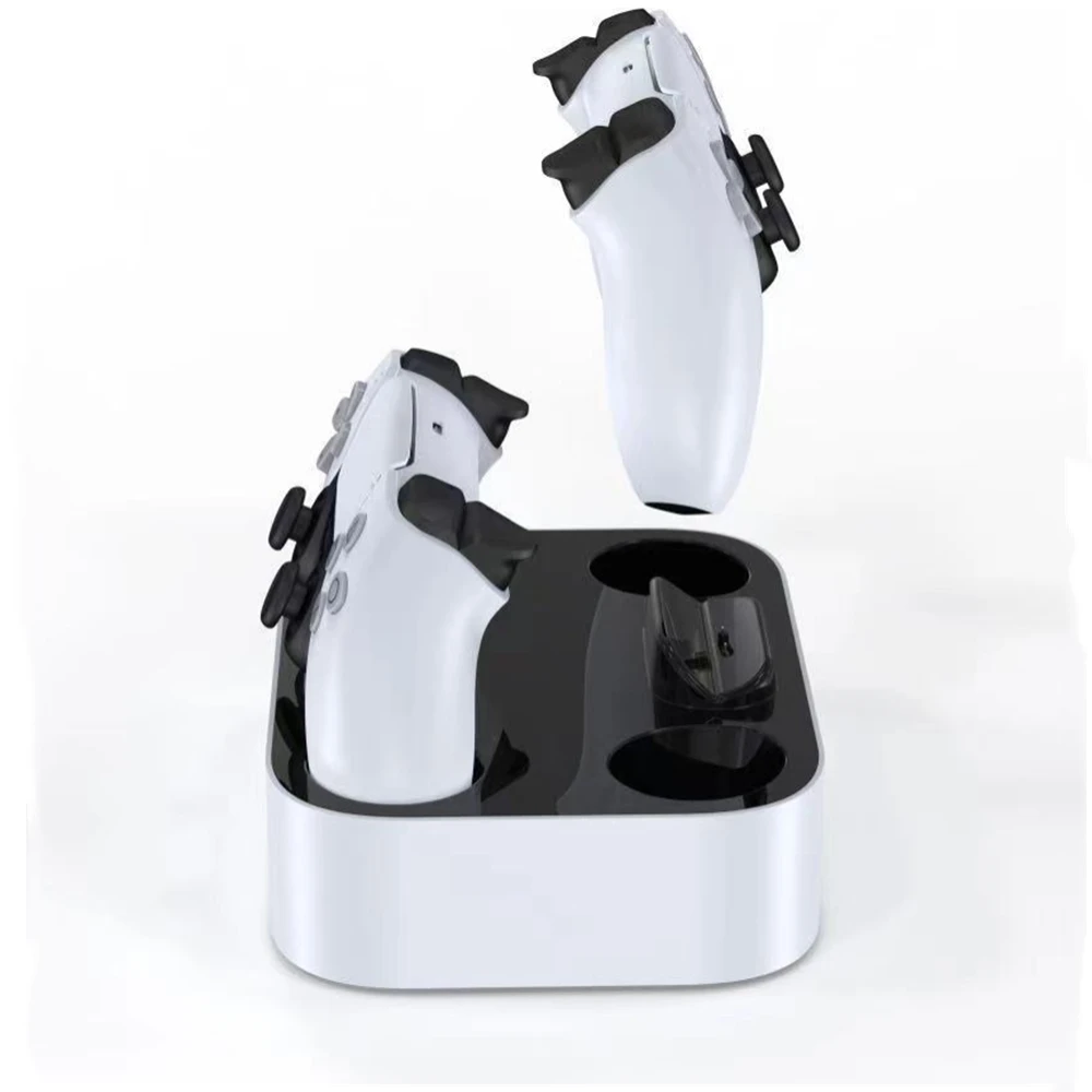 

Dual USB Type-C Fast Charger Stand Gamepad Wireless Controller Charging Cradle Dock Station for DualSense/PS5 for Play Station 5
