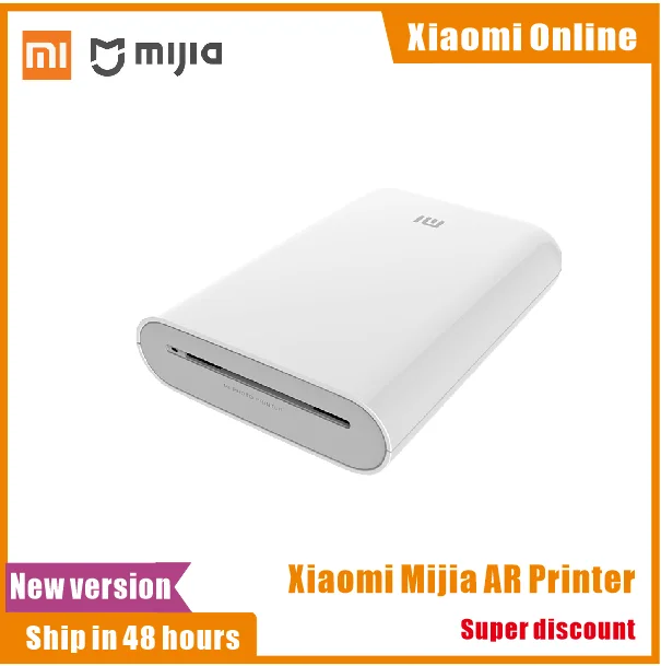 Xiaomi AR принтер 300 точек/дюйм портативный фото мини карман в стиле сделай сам
