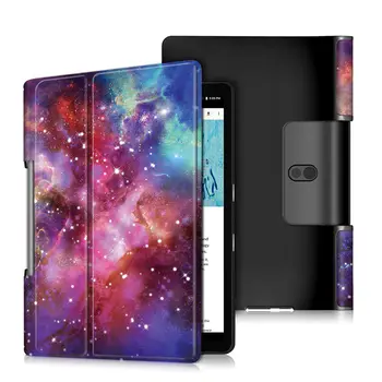 

Magnetic Fold PU Leather Case For Lenovo Yoga Smart Tab YT-X705F 2019 Stand Cover for Lenovo Yoga Tab 5 10.1 inch Funda+film+pen