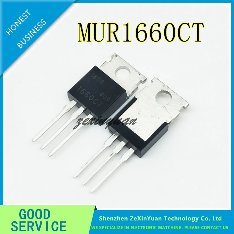 10 шт./лот MUR1660G TO220 MUR1660CT U1660G TO-220 MUR1660 1660CT Новый | Электроника