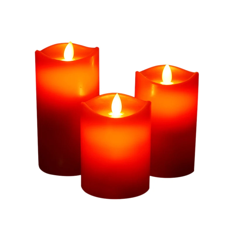 

LED Flameless Candle, LED Candle for Home, Party, Halloween, Wedding Decor with Timer Control