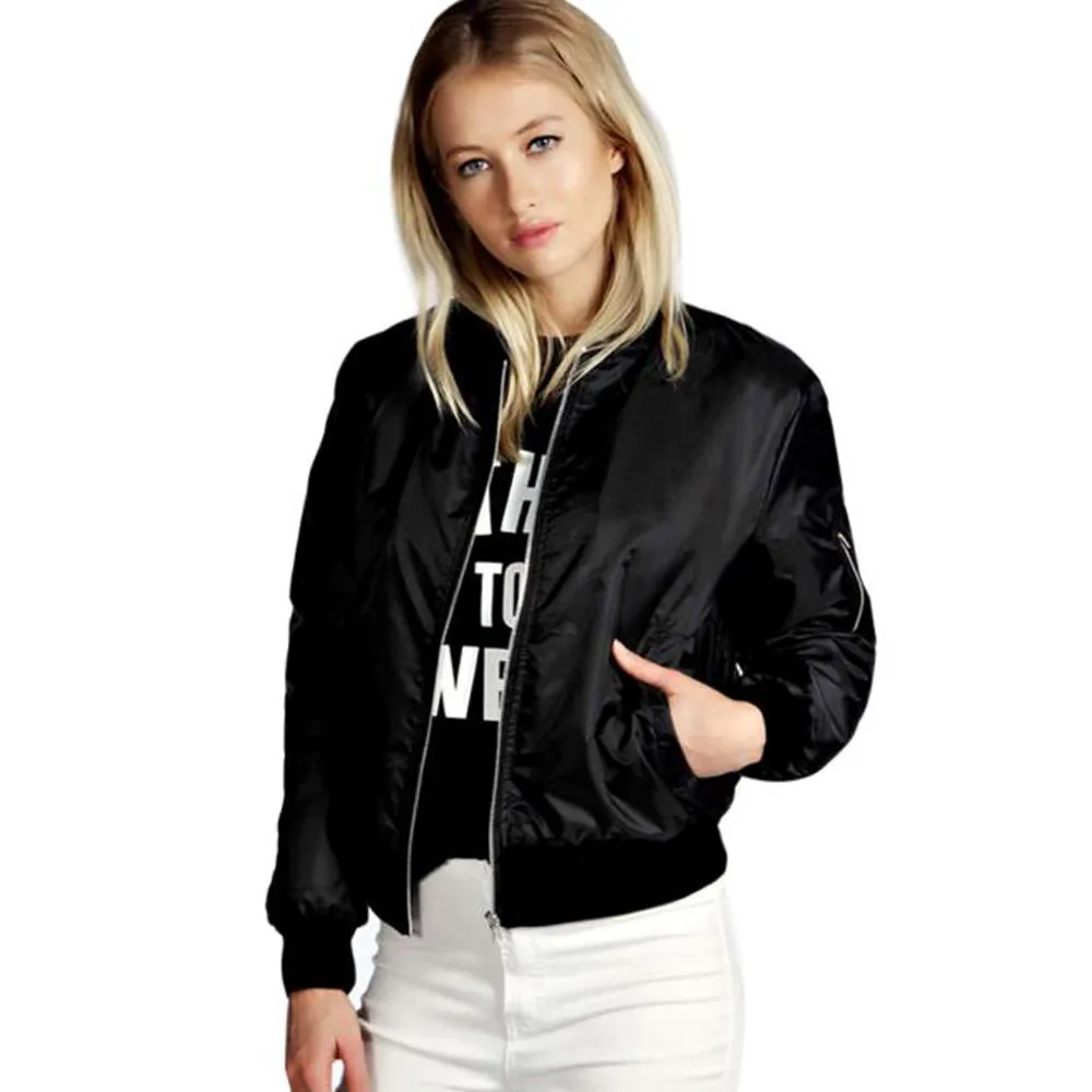 

JAYCOSIN Biker Jacket Outwear Slim Biker Motorcycle Soft Zipper Short Coat Jacket Casual Short Jacket Metal Jacket Plus Size