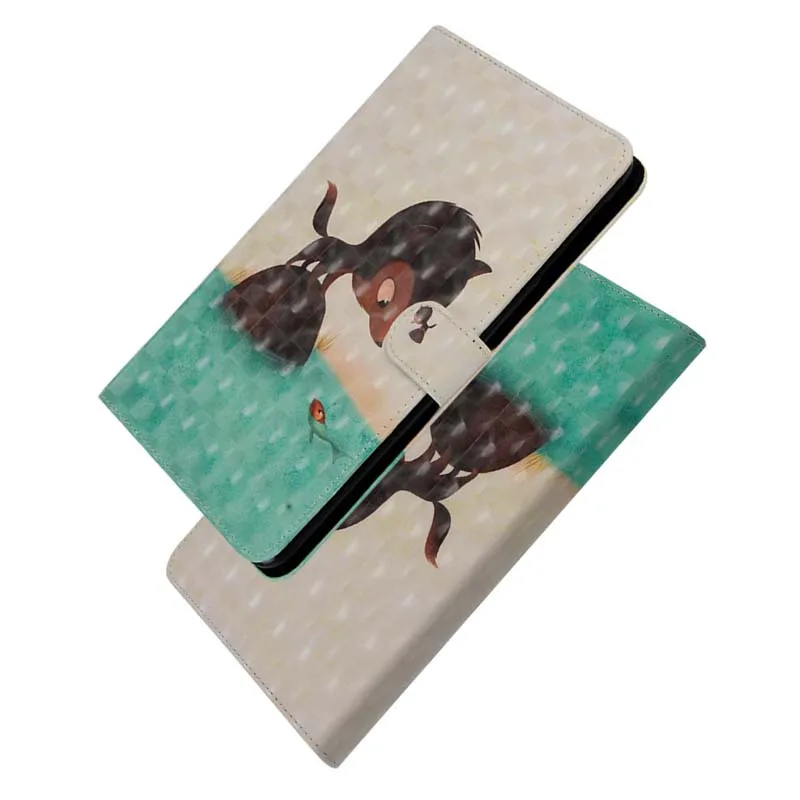 Case Флип-Стенд кожаный чехол Funda Capa чехол для huawei MediaPad M5 Lite 8,0 T5 8 JDN2-W09/AL00 почтовый ящик 5 " Coque Shell+ пленка+ ручка - Цвет: Case