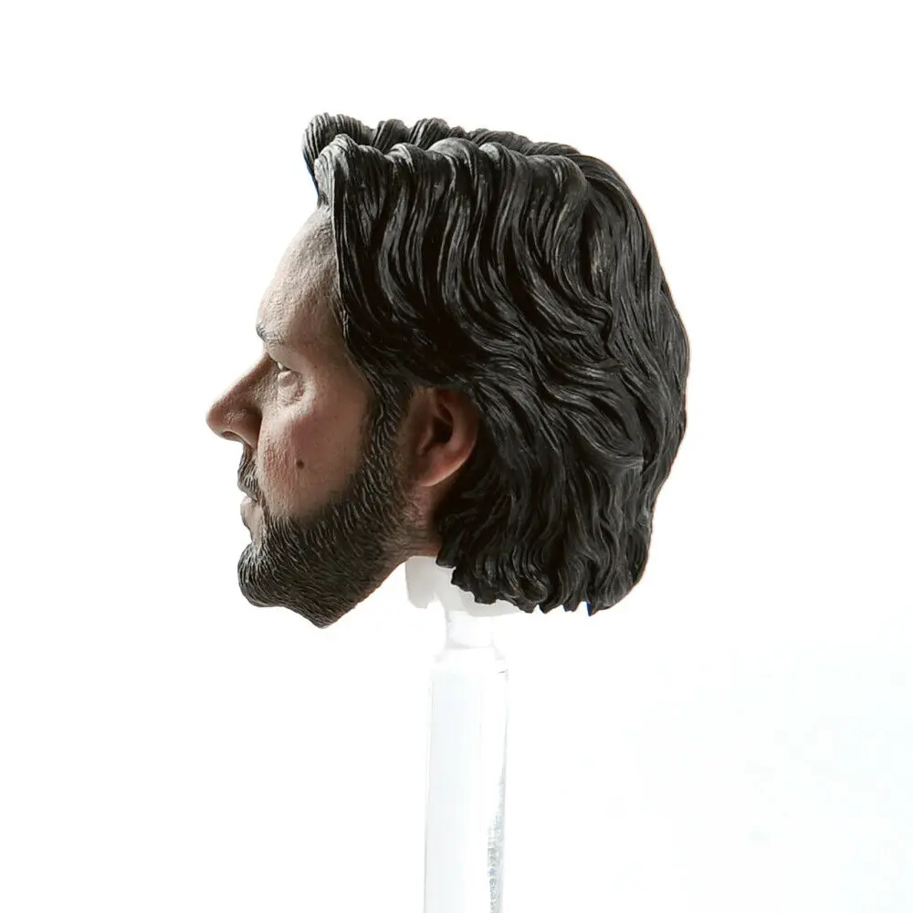 Online 1 6 skala Männlichen Kopf Sculpt Mit Bart Kopf Carving Für Mann 12   Action figur Körper Spielzeug