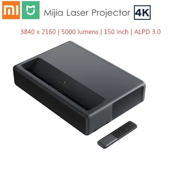 

Xiaomi Mijia 4K Laser Projector 3840 x 2160 150 inch 5000 lumens TV Home Theater 2GB RAM 16GB ROM ALPD 3.0 Android 6.0 3D