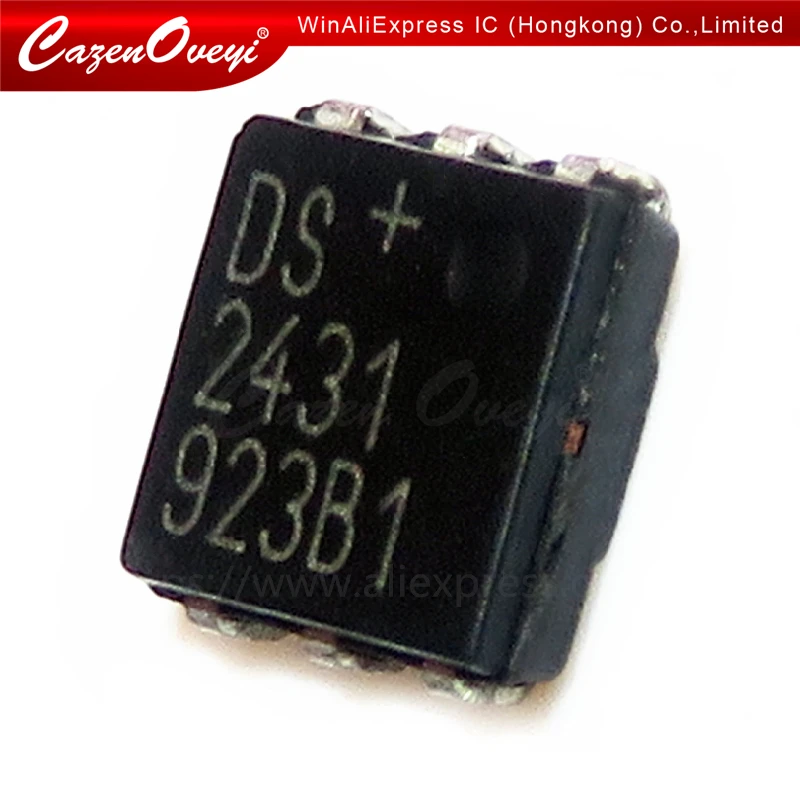 10 шт./лот DS2431 DS2431P + TR SOJ6 1024 бит 1 провод EEPROM IC в наличии | Электронные компоненты и