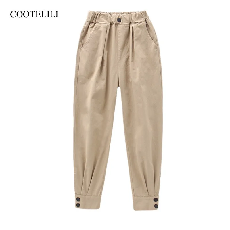 

COOTELILI Spring Autumn Child Baby Kids Unisex Sports Long Trousers Pants For Boy Girl Teens Casual Children Pants