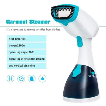 

Garment Steamer Handheld Steam Ironing Machine Household Portable Steam Iron Ironing Machine for Ironing Clothes Travel Home