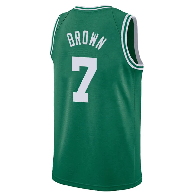 11 Kyrie Irvingly 0 Jayson Tatum JERSEY 20 Gordon hayard 7 Jaylen коричневые майки города