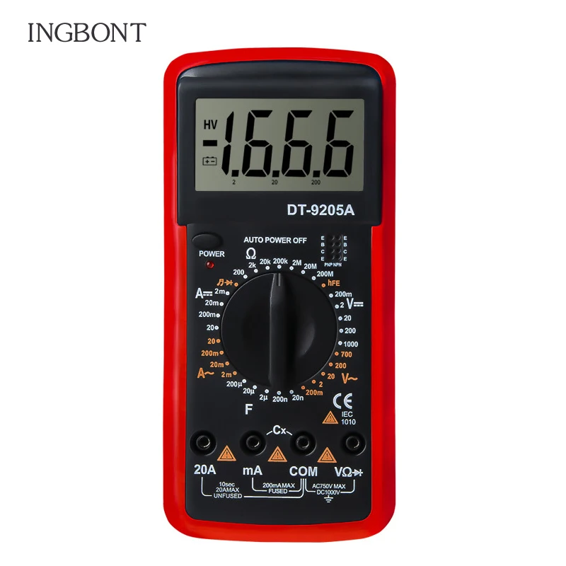 

Measurement Digital Multimeter testers automotive electrical comprobador transistor tester multitester