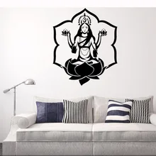 6024 Мандала индийский буддизм наклейки на стену Лотос Будда статуя резная креативная домашняя клейкая бумага алиэкспресс Лидер продаж
