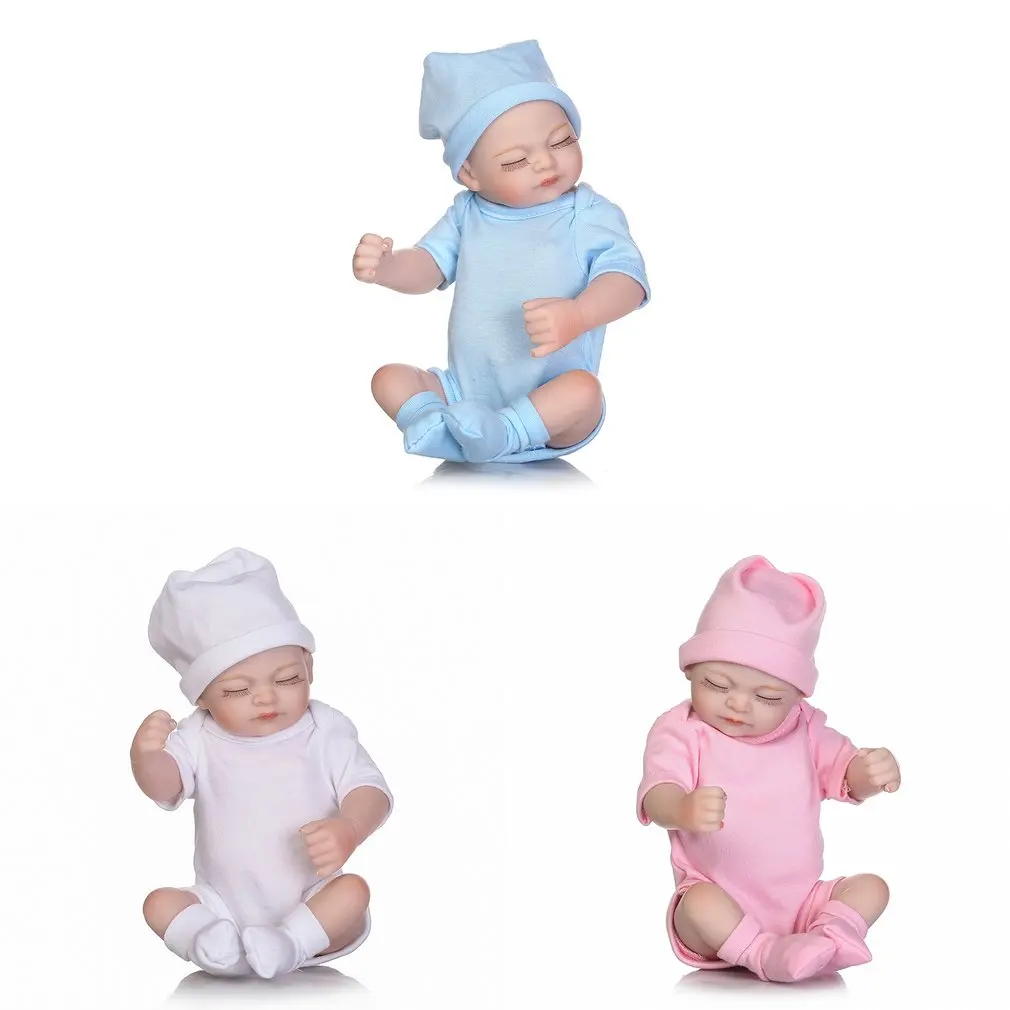 OCDAY 26 см Reborn Baby куклы милый дизайн детские мягкие виниловые реалистичные куклы для новорожденных девочек Лучший подарок на день рождения для детей игрушки для девочек