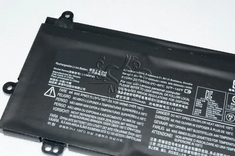 JIGU 11,25 в 44WH аккумулятор для ноутбука 5B10K90783 L15C3PB0 L15M3PB2 для lenovo для Winbook N22