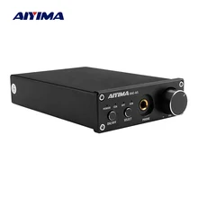 AIYIMA мини-усилитель портативные наушники HiFi AUX усилители TPA6120 PC-USB DAC декодер Аудио гарнитура Amplificador с регулятором громкости
