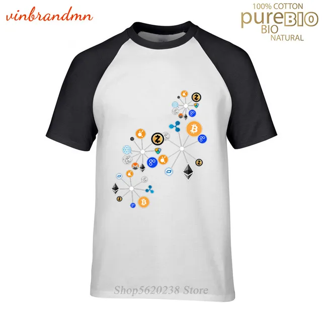 Cryptocurrency blockchain Ethereum T Shirts