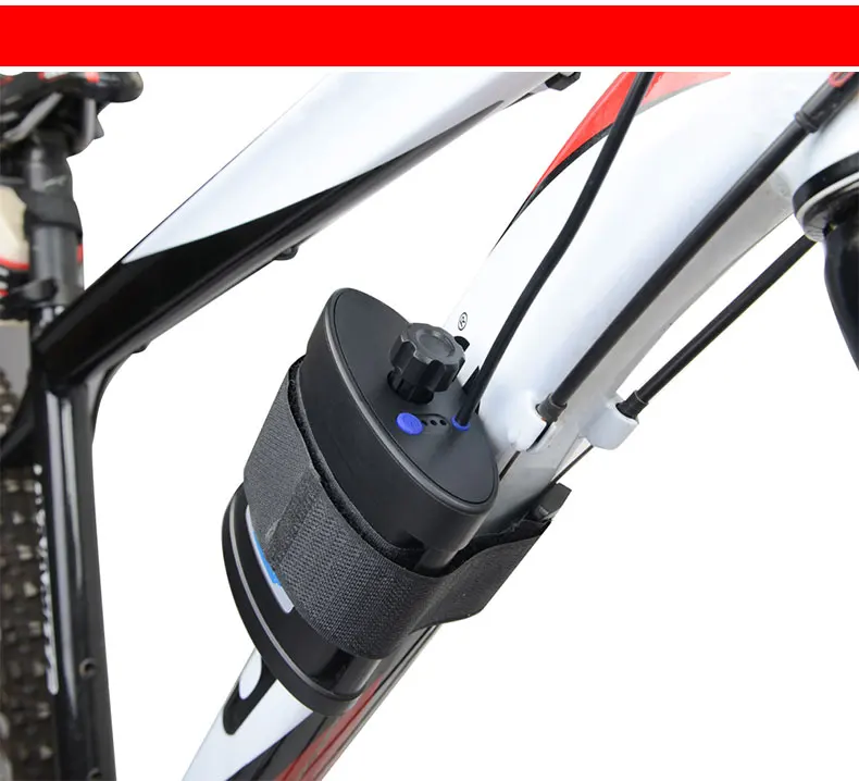 Trustfire Dual Voltage Output 8.4V 5V Bicycle Lamp Power Box for 2/4/6 18650/26650 Batteries W/ Strap Optional 100-240V Adaptor