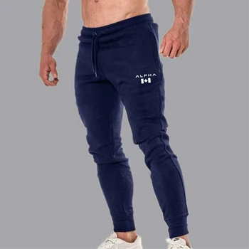 

2020 Fashion Men Gyms Pants Joggers Fitness Casual Long Pants Men Workout Skinny Sweatpants Jogger Tracksuit Cotton Trousers