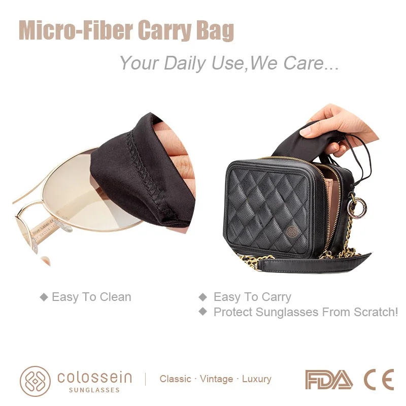 Skup COLOSSEIN okulary przeciwsłoneczne damskie Vintage okulary Retro damskie okulary spolaryzowane okulary mężczyźni okulary do jazdy UV400 Shade Mirror