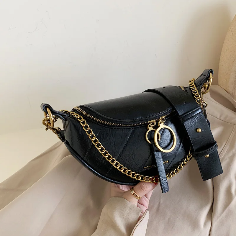 

Women's Shoulder Bags Fashion Leather Crossbody Bags Chain Design Ladies Messenger Bags Girl's Cell Phone Handbags Female gg bag