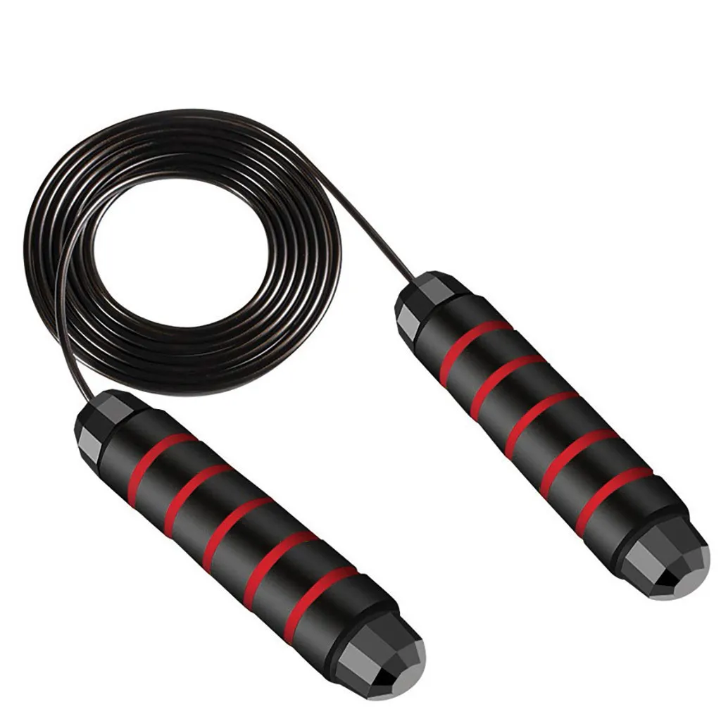 Unisex Skipping Rope Tangle-Free With Ball Bearings Rapid Speed To Workout 