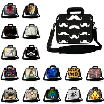 

2020 Ordinateurs Portables Messenger Handle Bag 10/12/13/14/15/17/13.3/11.6/14.1" Notebook Briefcase W.Shoulder Strap Carry Case
