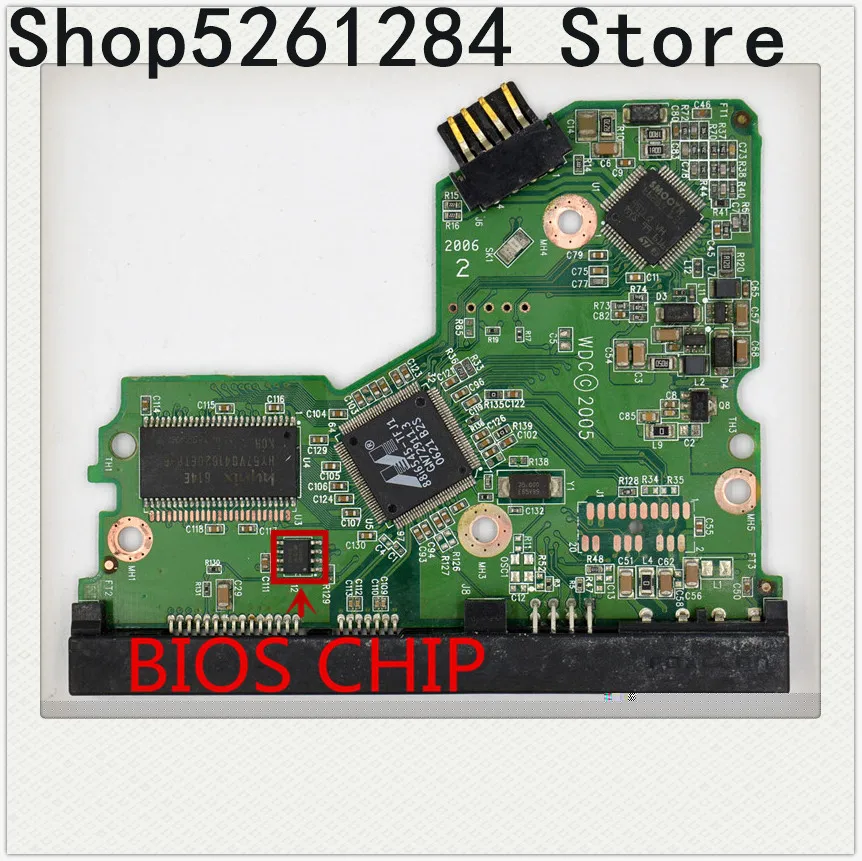 HDD PCB Логическая плата/номер платы: 2060 701335 005 REV A 2061 B00 WD800BD WD1600JS 80G 160G|Промышленные