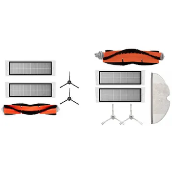 

for Xiaomi Robot Side Brushes HEPA Filter Roller Brush & Side Main Brush Filter Rag Mop for Xiaomi Roborock S50 S55 S5